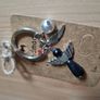 Angel Keyring Hand Crafted Image 2