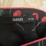 Oasis red / black  dress - Size 10 Image 3