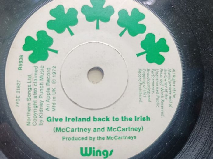 Give Ireland Back to the Irish .