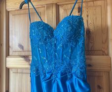 Stunning Teal Debs Dress