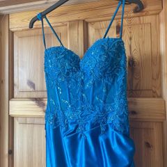 Stunning Teal Debs Dress
