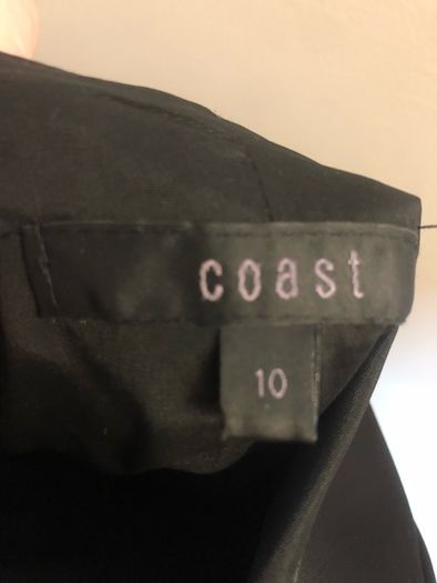 Black coast dress (size 10)