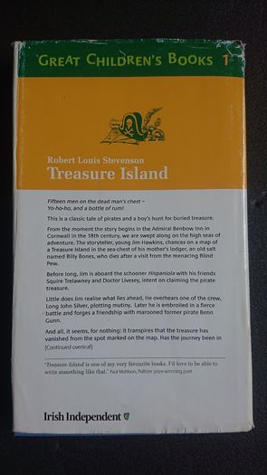 "Treasure Island" by Robert Louis Stevenson