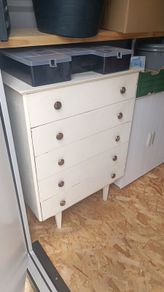 White drawer