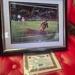 Framed Bruce Grobbelaar Signed Liverpool FC Photo + Certificate of Authenticity (1984 European Cup Final "Spaghetti Legs")