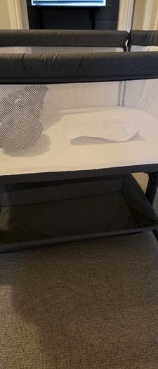 Redkite bedside baby cot
