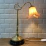Vintage Brass Lamp Image 2