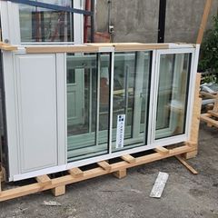 Scandinavian Pine Triple glazed Door and Sidelights