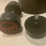 Dumbbell Pair 35kg Round Rubber Image 4