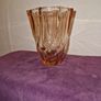Vintage Luminarc France Pink Swirl Glass Vase Image 2