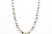 Signed 925 Silver Curb Link Chain