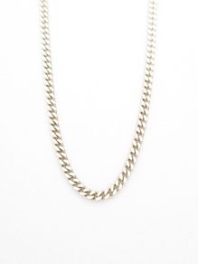 Signed 925 Silver Curb Link Chain