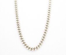 Signed 925 Silver Curb Link Chain