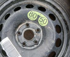 205/60-16 vw wheel