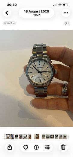 Seiko Sarx men's automatic watch