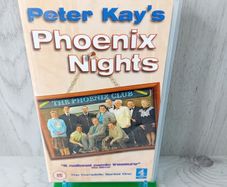 Peter Kays Phoenix Nights Series 1 Vhs Tape - Rare Retro Movie Series