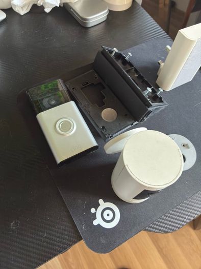 Ring Security Bundle Ring Video Doorbell (Gen 2), Ring Stick Up Cam Battery & Ring Chime