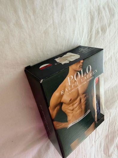 New Polo Ralph Lauren Stretch Cotton Trunks - 3 Pack - size medium