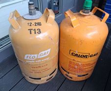gas bottles
