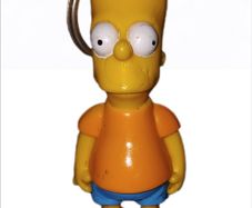 Bart Simpson 1990 Keychain