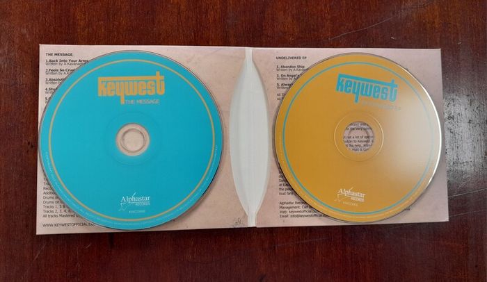 Keywest - The Message CD - Signed By Band