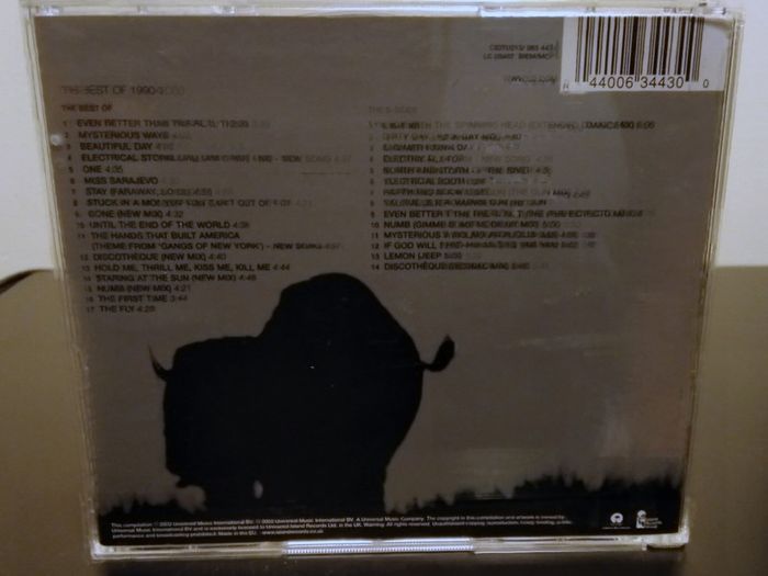 U2 The Best Of 1990-2000 & B-Sides 2 CD Album