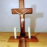 vintage sick call crucifix Image 2