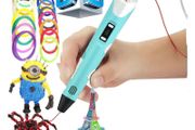 3D Pen Printer Drawing Doodler Stereoscopic + 3 ABS Filaments - Extra Filaments Available