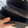 Saint Laurent Classic Cassandre Chain Wallet Gainde Poudre Leather Image 3