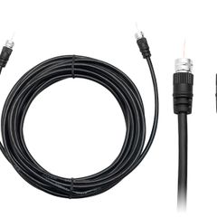 New 10m Coaxial Satellite Cable F type Screw Aerial Lead TV Male to Male #1005