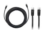 New 5m Coaxial Satellite Cable F Type Screw Aerial Lead TV Male to Male #1004
