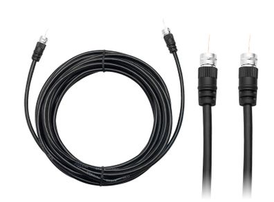 New 5m Coaxial Satellite Cable F Type Screw Aerial Lead TV Male to Male #1004