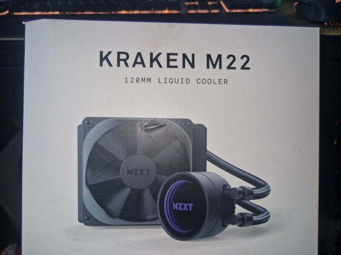 Kraken M22 120mm liquid cooler Intel only bracket