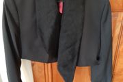 Ladies Black Tuxedo Jacket Size 14