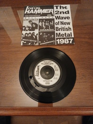 vinyl single ep. Metal hammer april 1987