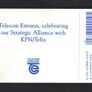 1997 Ireland 10 unit Telecom Eireann's Strategic Alliance with KPN/Telia (Gemplus GEM1) Call Card Used. Telecom Eireann card number 1155. Image 4