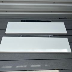 LACK Wall shelf, white, 110x26 cm.  ( 2x )