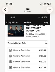 Westlife x 4
