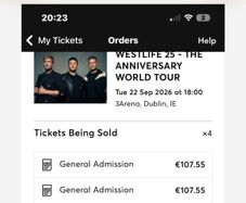 Westlife x 4