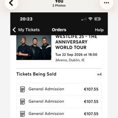 Westlife x 4