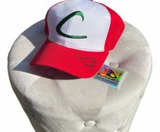 Veronica Taylor Ash Pokemon Hat Signed Autograph Dublin Comic Con COA