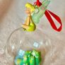 Disney Store Tinkerbell Glass Globe Ornament, 2017 Image 2