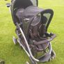 Bugaboo Bee 6 Stroller & Graco front and back double stroller Image 3