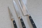 Sabatier Professional 3-Piece Kitchen Knife Set - X45 Cr Mo V15