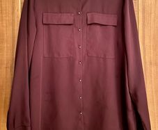Esprit Burgundy Blouse