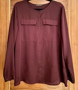 Esprit Burgundy Blouse