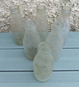 6 Milk Bottles