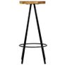Bar Chairs 4 pcs Solid Mango Wood Image 3
