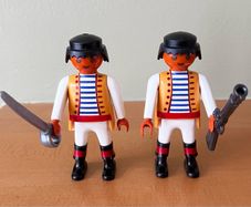 Pair of Playmobil Pirates