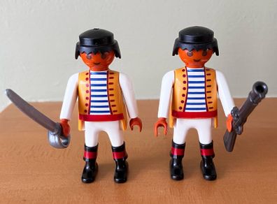 Pair of Playmobil Pirates